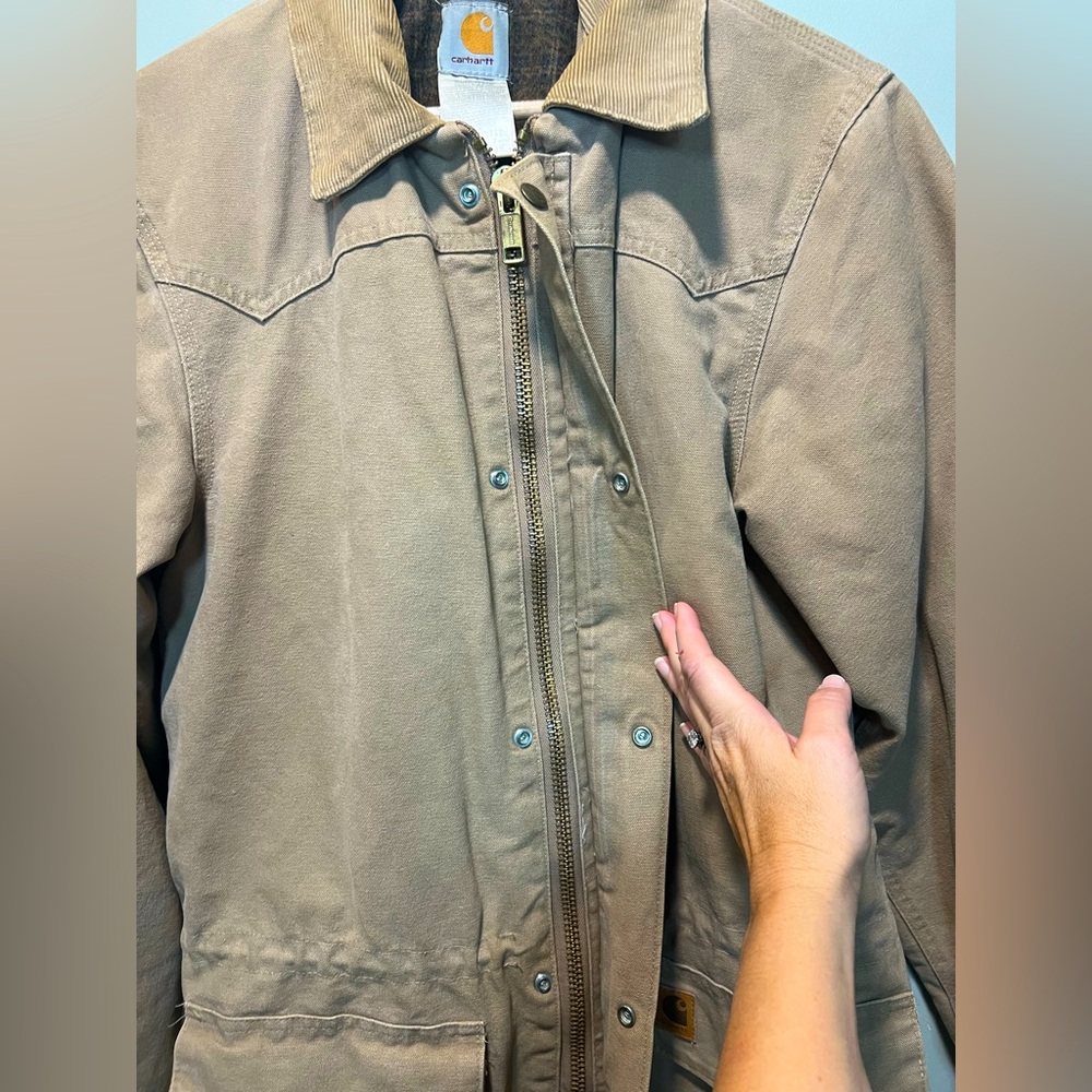 Carhartt Brown Canvas Field Jacket - Picture 9 of 13